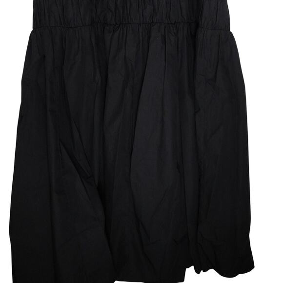 New Quince Womens Black Sleeveless Maxi Dress Organic Cotton Medium 4071A - Picture 11 of 12